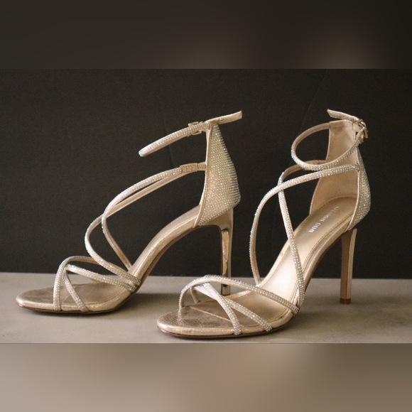 Rhinestone High Heels, Gianni Bini style Anselle - Picture 5 of 8